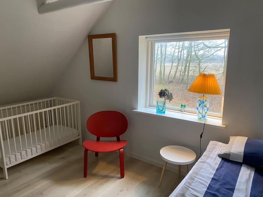 Villa Skont Hus Pa Landet Taet Pa Billund Give Esterno foto